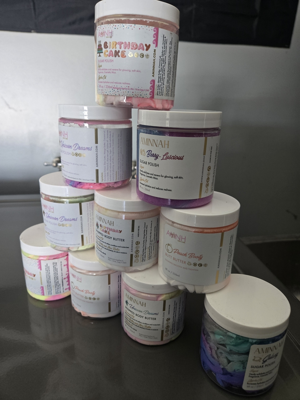 AMNH BODY CARE SET OF 10